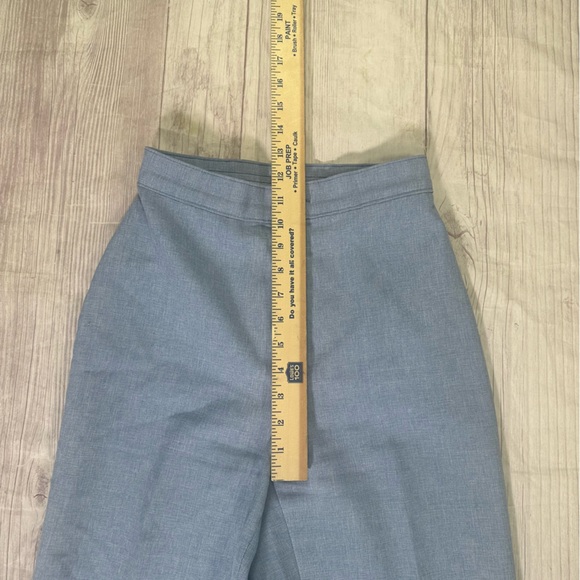 Women’s Vintage 70's Levi's Bend Over Polyester Pants High Waist Slacks - Picture 6 of 10